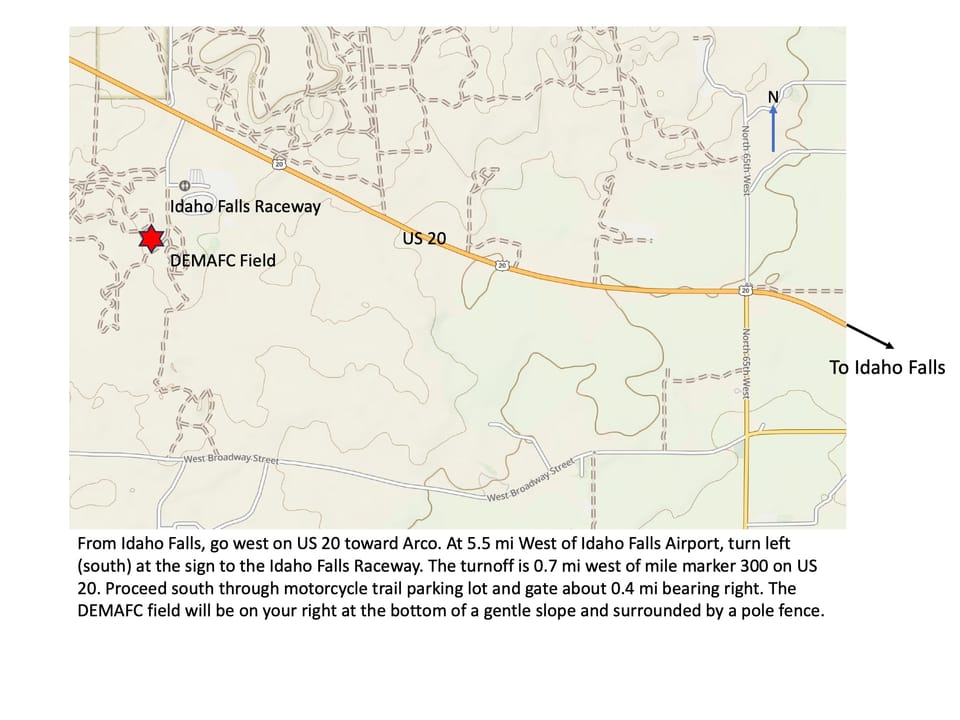 New DEMAC Field Location